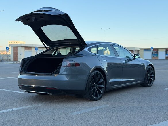 2012 Tesla Model S P85 I, серый - вид 12
