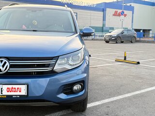 2012 Volkswagen Tiguan I Рестайлинг, синий, 1270000 рублей, вид 4