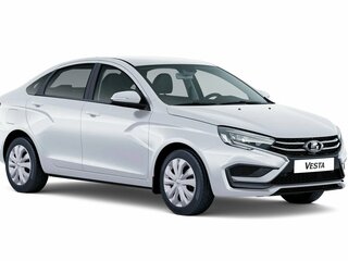 2026 Lada (ВАЗ) Vesta I Рестайлинг (NG), белый, 1680000 рублей, вид 1