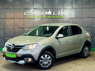 2019 Renault Logan Stepway II Рестайлинг, бежевый, 899000 рублей, вид 2