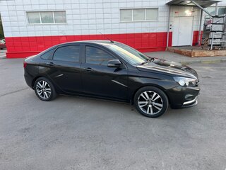2017 Lada (ВАЗ) Vesta I, чёрный, 580000 рублей, вид 2
