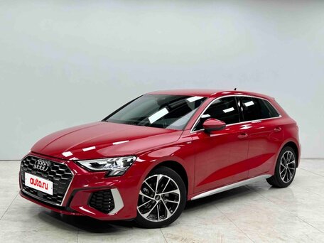 2022 Audi A3 Sportback 35 TFSI IV (8Y), красный, 1948000 рублей, вид 1