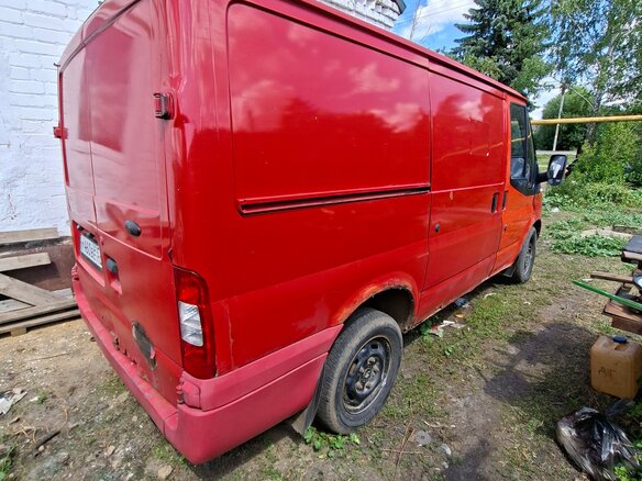 2008 Ford Transit, красный, 300000 рублей - вид 4