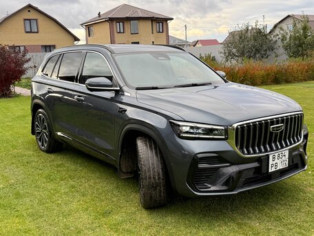 2026 Geely Monjaro (Xingyue L) I Рестайлинг 2 (China Market), синий, 4190000 рублей, вид 4