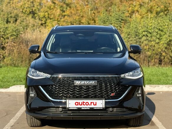 2023 Haval F7 I Рестайлинг, чёрный - вид 2