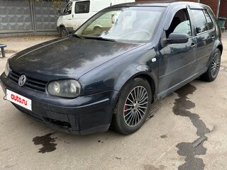 1998 Volkswagen Golf IV, синий, 240000 рублей, вид 1