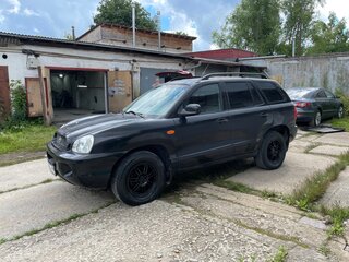 2001 Hyundai Santa Fe I, чёрный, 325000 рублей, вид 5