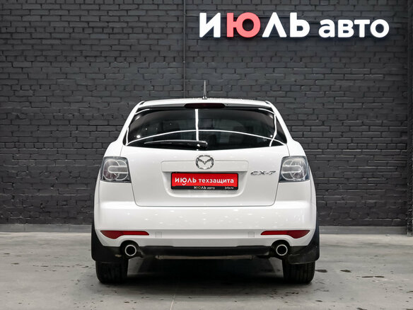 2010 Mazda CX-7 I Рестайлинг, белый, 800000 рублей - вид 5