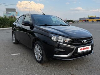 2018 Lada (ВАЗ) Vesta I, чёрный, 1200000 рублей, вид 1