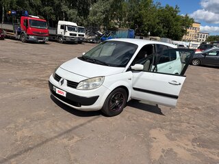 2004 Renault Scenic II, белый, 355000 рублей, вид 1