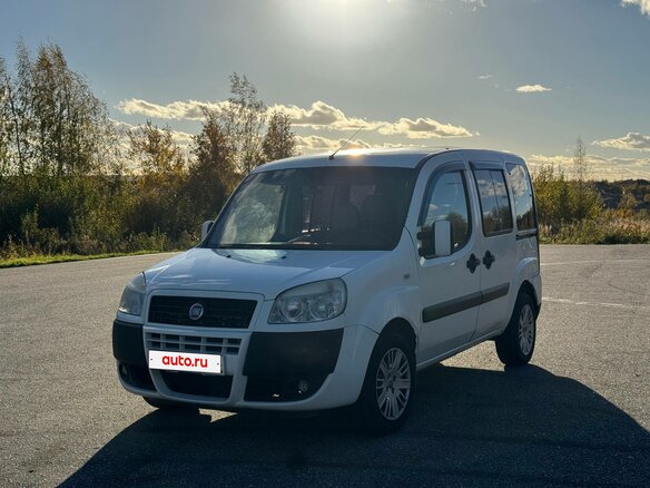 2014 Fiat Doblo I Рестайлинг, белый