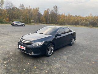 2017 Toyota Camry US Market VII (XV50) Рестайлинг, серый, 1450000 рублей, вид 1