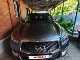 2017 Infiniti QX60 I Рестайлинг, серый, 2750000 рублей, вид 1