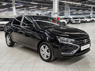 2024 Lada (ВАЗ) Vesta I Рестайлинг (NG), чёрный, 1227000 рублей, вид 2