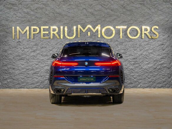 2026 BMW X6 40i III (G06) Рестайлинг, синий, 16590000 рублей - вид 6
