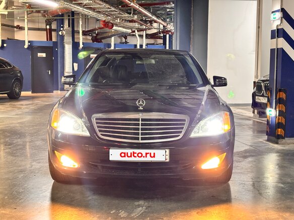 2007 Mercedes-Benz S-Класс 350 V (W221), чёрный, 785000 рублей - вид 4