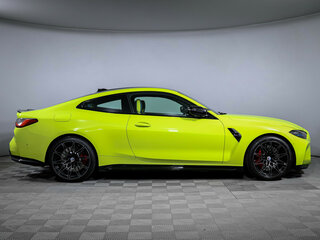 2021 BMW M4 Competition Package G82/G83, жёлтый, 8766075 рублей, вид 4