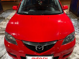 2007 Mazda 3 I (BK) Рестайлинг, красный, 1000000 рублей, вид 2