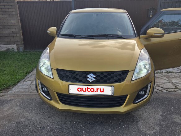 2013 Suzuki Swift IV, жёлтый, 1070000 рублей