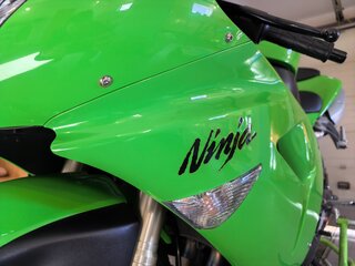 2006 Kawasaki ZX-10R Ninja, зелёный, 650000 рублей, вид 5