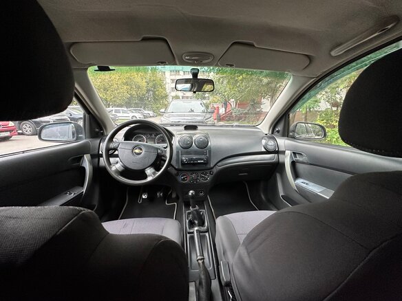 2007 Chevrolet Aveo I Рестайлинг, чёрный - вид 12