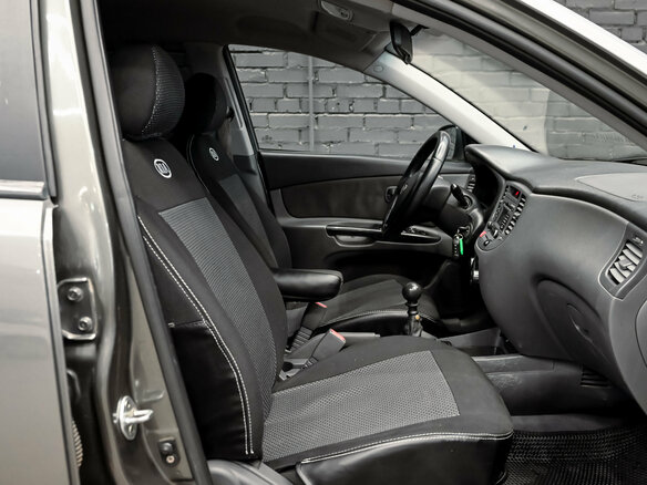 2010 Kia Rio II Рестайлинг, серый, 370000 рублей - вид 9