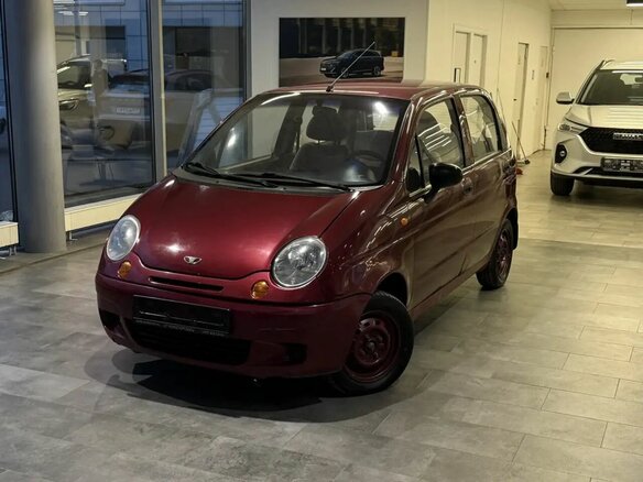2007 Daewoo Matiz II Рестайлинг, красный, 179000 рублей