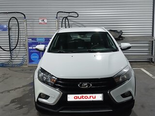 2017 Lada (ВАЗ) Vesta SW Cross I, белый, 610000 рублей, вид 5