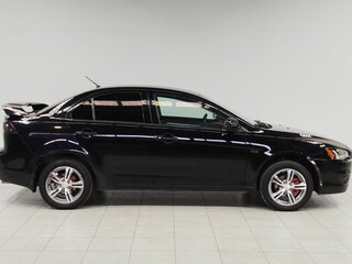 2010 Mitsubishi Lancer X, чёрный, 750000 рублей, вид 4