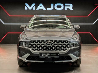 2021 Hyundai Santa Fe IV Рестайлинг, синий, 3650000 рублей, вид 2
