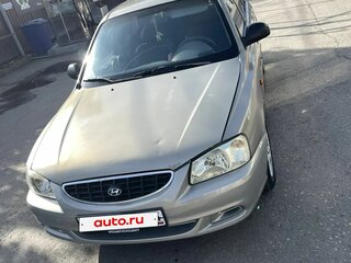 2007 Hyundai Accent ТагАЗ II, бежевый, 340000 рублей, вид 2