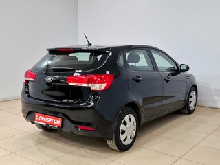 2017 Kia Rio III Рестайлинг, чёрный, 1215000 рублей, вид 4
