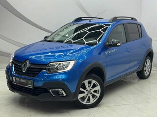 2019 Renault Sandero Stepway II Рестайлинг, синий, 1329000 рублей, вид 1
