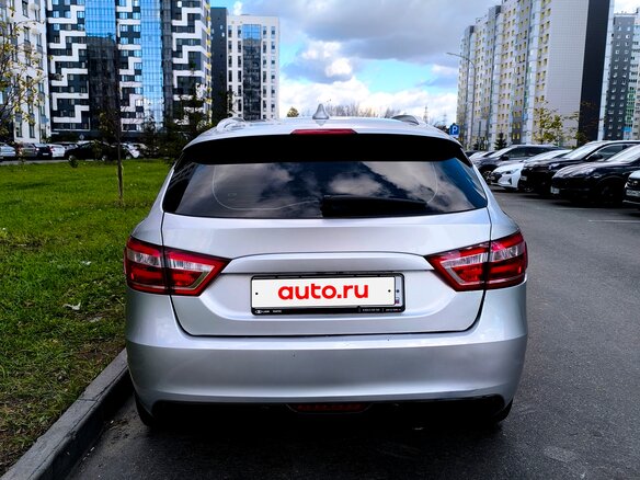 2021 Lada (ВАЗ) Vesta SW I, серый, 975000 рублей - вид 11