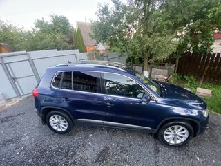 2011 Volkswagen Tiguan I Рестайлинг, синий, 800000 рублей, вид 4