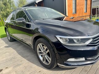 2017 Volkswagen Passat B8, чёрный, 1400000 рублей, вид 2