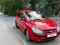 2007 Hyundai Getz I Рестайлинг, красный, 400000 рублей - вид 4