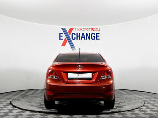 2014 Hyundai Solaris I, красный, 729000 рублей, вид 5