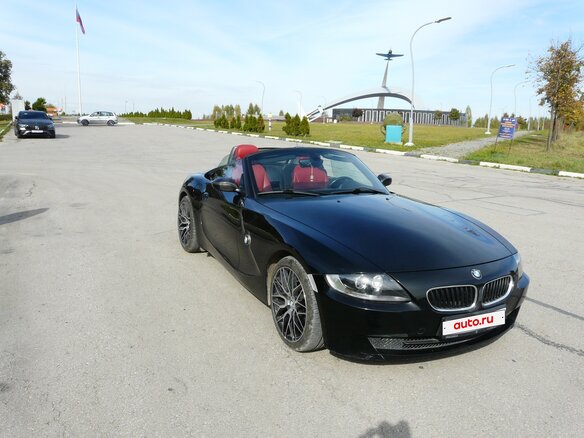 2007 BMW Z4 I (E85/E86) Рестайлинг, чёрный, 1750000 рублей - вид 3