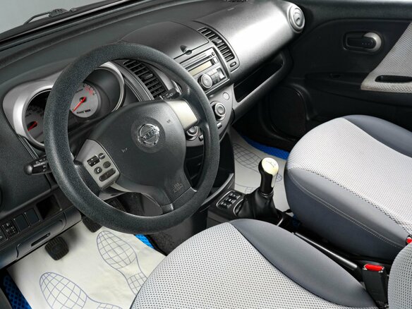 2007 Nissan Note I, синий, 609000 рублей - вид 6