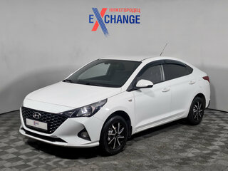 2020 Hyundai Solaris II Рестайлинг, белый, 1246000 рублей, вид 1