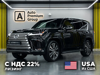 2025 Lexus LX 600 IV, чёрный, 22996700 рублей, вид 1