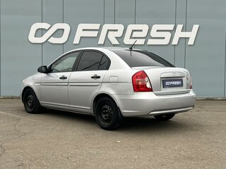 2007 Hyundai Verna II, серебристый, 549000 рублей, вид 2