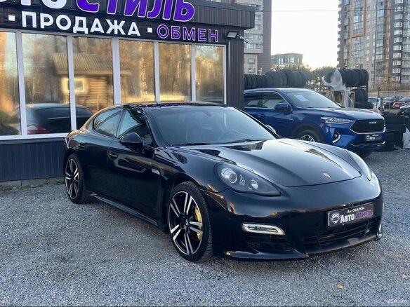 2011 Porsche Panamera 4S I, чёрный, 1899000 рублей - вид 2