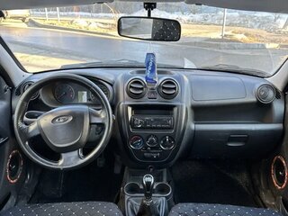 2013 Lada (ВАЗ) Granta I, синий, 220000 рублей, вид 4
