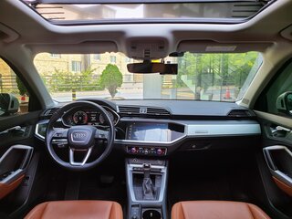 2022 Audi Q3 35 TDI II (F3), белый, 2750000 рублей, вид 2
