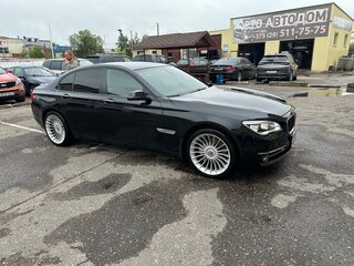 2012 BMW 7 серии 740d xDrive V (F01/F02/F04) Рестайлинг, чёрный, 1760000 рублей, вид 5