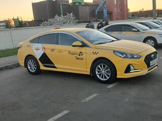 2021 Hyundai Sonata VIII (DN8), жёлтый, 1420000 рублей, вид 5