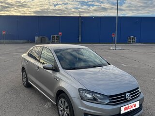 2019 Volkswagen Polo V Рестайлинг, серебристый, 1240000 рублей, вид 3