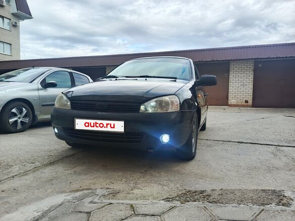 2010 Lada (ВАЗ) Kalina I, чёрный, 265000 рублей - вид 2
